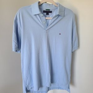 Tommy Hilfiger Men's blue polo shirt